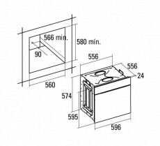 Cata MRA 7108 WH Beépíthető sütő Konyhai termékek - Sütő-főzőlap, tűzhely (beépíthető) - Sütő (beépíthető) - 358341