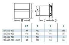 Cata E-100GSTH Szellőztető ventilátor Háztartás / Otthon / Kültér - Ventilátor / Légkondicionáló - Fali / mennyezeti ventilátor - 383383