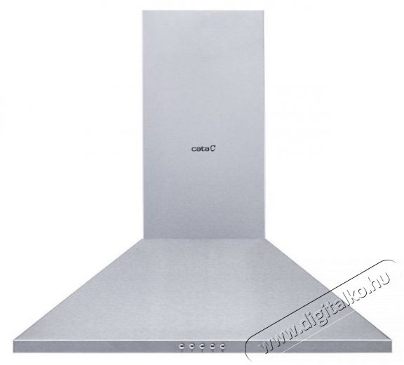 Cata V3-T600 X inox páraleszívó Konyhai termékek - Páraelszívó - Kürtős - 494936