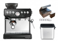 Catler ES 8013 kávéfőző Black Sezame + CF 2010 filterszett + KB 2010 kávézacc tartó Konyhai termékek - Kávéfőző / kávéörlő / kiegészítő - Presszó kávéfőző - 310215