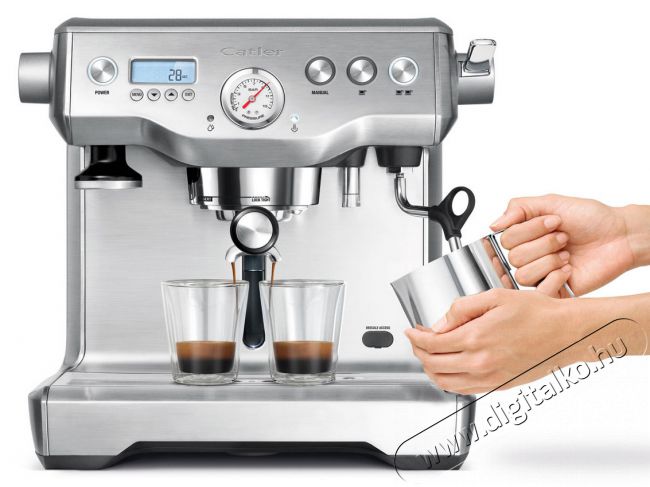 Catler ES 9010 kávéfőző + CG 8030 kávédaráló Konyhai termékek - Kávéfőző / kávéörlő / kiegészítő - Presszó kávéfőző - 303292