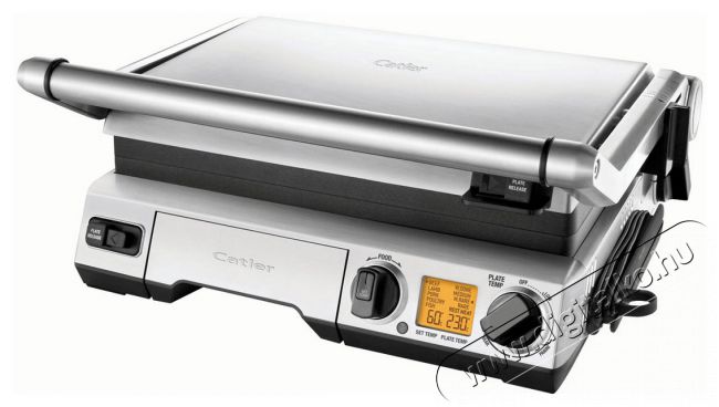 Catler GR 8050 kontaktgrill + KS 4010 konyhai mérleg + SP 2010 műanyag kaparó grillsütőkhöz Konyhai termékek - Konyhai kisgép (sütés / főzés / hűtés / ételkészítés) - Kontakt grill sütő / sütőlap - 309959