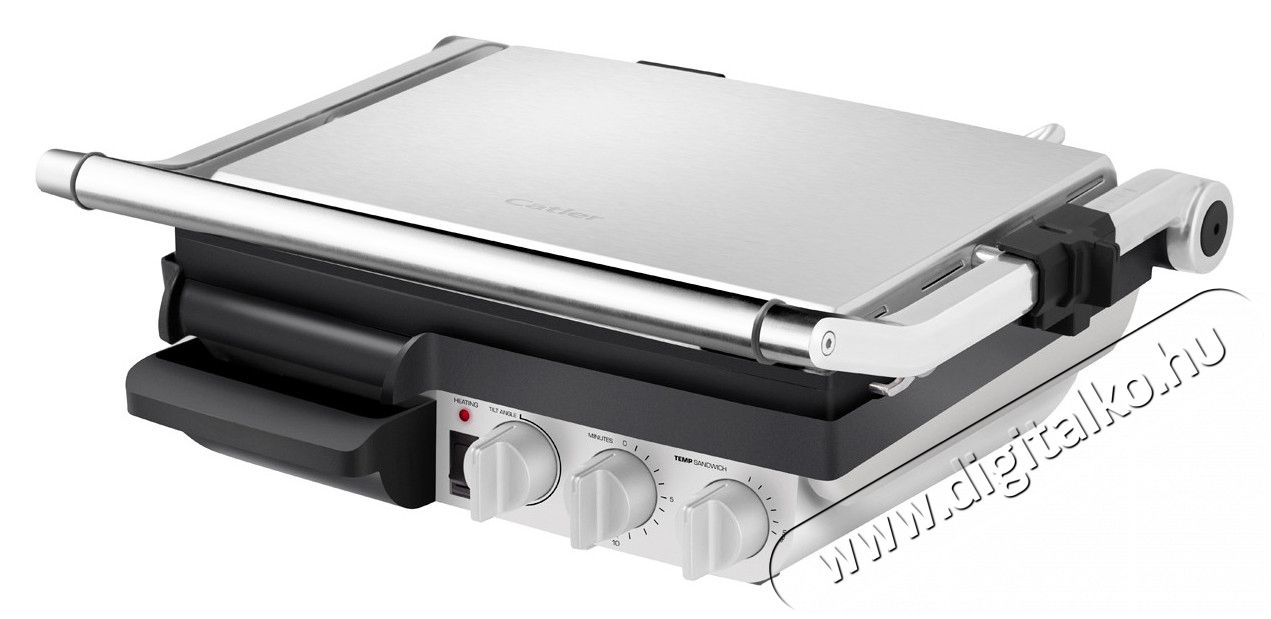 Catler GR 8012 kontakt grill + KS 4010 konyhai mérleg + SM 2011 só és bors őrlő Konyhai termékek - Konyhai kisgép (sütés / főzés / hűtés / ételkészítés) - Kontakt grill sütő / sütőlap - 303291