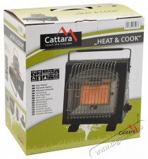 Cattara Heat & Cook Gázfűtés + tűzhely Háztartás / Otthon / Kültér - Fűtés - Gáz hősugárzó - 524504