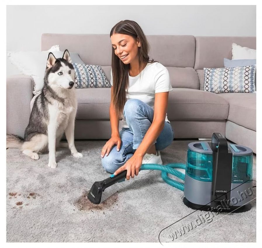 CECOTEC Conga 4000 Carpet&Spot Clean XL 08425, sz&uuml;rke/fekete H&aacute;ztart&aacute;s / Otthon / K&uuml;lt&eacute;r - Porsz&iacute;v&oacute; / takar&iacute;t&oacute;g&eacute;p - Porzs&aacute;k n&eacute;lk&uuml;li porsz&iacute;v&oacute; - 536331