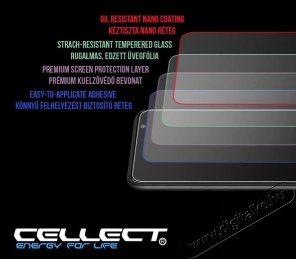 Cellect LCD-SAM-A20E-GLASS Samsung Galaxy A20e &uuml;veg kijelzőv&eacute;dő f&oacute;lia Mobil / Kommunik&aacute;ci&oacute; / Smart - Mobiltelefon kieg&eacute;sz&iacute;tő / tok - Kijelző / h&aacute;tlap v&eacute;dő f&oacute;lia - 368842