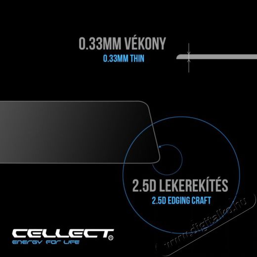Cellect LCD-SAM-A20E-GLASS Samsung Galaxy A20e &uuml;veg kijelzőv&eacute;dő f&oacute;lia Mobil / Kommunik&aacute;ci&oacute; / Smart - Mobiltelefon kieg&eacute;sz&iacute;tő / tok - Kijelző / h&aacute;tlap v&eacute;dő f&oacute;lia - 368842