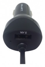 Cellect 2,4A Univerzális Micro USB autós töltő + 1x USB aljzat Autóhifi / Autó felszerelés - Autós töltő / szivargyújtó adapter - 385569