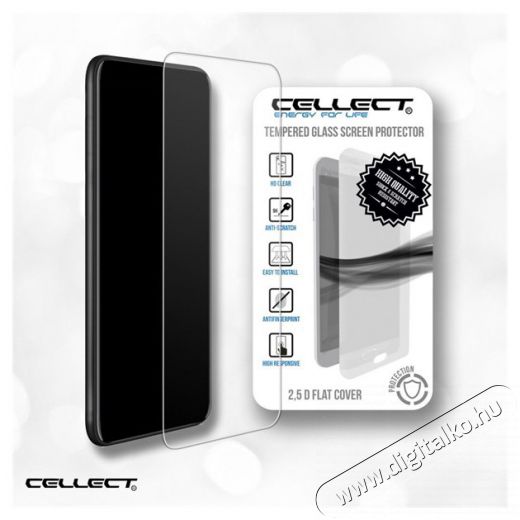 Cellect LCD-SAM-S21P-GLASS Galaxy S21+ üveg kijelzővédő fólia Mobil / Kommunikáció / Smart - Mobiltelefon kiegészítő / tok - Kijelző / hátlap védő fólia - 394068