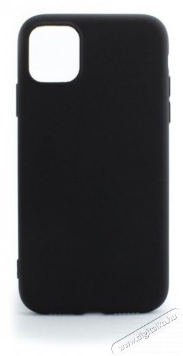 Cellect TPU-IPH1267-BK iPhone 12 Pro Max fekete vékony szilikon hátlap Mobil / Kommunikáció / Smart - Mobiltelefon kiegészítő / tok - Tok / hátlap - 394133