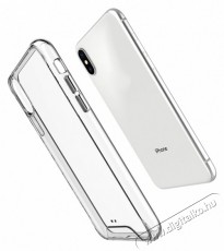 Cellect CEL-SHCKIPH12PMAX-TP iPhone 12 Pro Max átlátszó ütésálló hátlap Mobil / Kommunikáció / Smart - Mobiltelefon kiegészítő / tok - Tok / hátlap - 394176