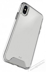 Cellect CEL-SHCK-SAM-S21U-TP Galaxy S21 Ultra átlátszó ütésálló szilikon hátlap Mobil / Kommunikáció / Smart - Mobiltelefon kiegészítő / tok - Tok / hátlap - 394171