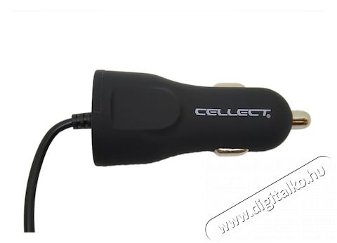 Cellect 2,4A Univerzális Type-C USB Autós töltő + 1x USB aljzat Autóhifi / Autó felszerelés - Autós töltő / szivargyújtó adapter - 385551