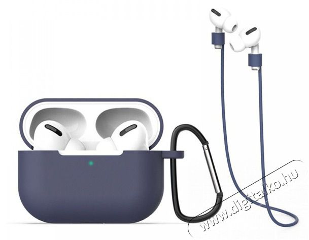 Cellect AIRPODSP-3IN1CASE-BL Airpods Pro 3in1 tok - kék Audio-Video / Hifi / Multimédia - Fül és Fejhallgatók - Fülhallgató kiegészítő - 414473