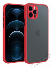 Cellect CEL-MATT-IPH1461-RBK iPhone 14 piros-fekete műanyag tok Mobil / Kommunikáció / Smart - Mobiltelefon kiegészítő / tok - Tok / hátlap - 454030