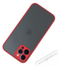 Cellect CEL-MATT-IPH1461-RBK iPhone 14 piros-fekete műanyag tok Mobil / Kommunikáció / Smart - Mobiltelefon kiegészítő / tok - Tok / hátlap - 454030