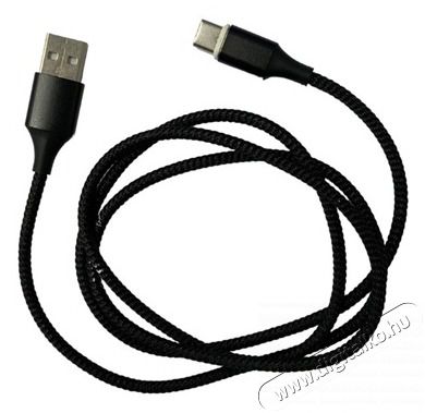 Cellect MDCU-MAGNET-TYPE-C 1m USB - Type C mágneses fekete adat- és töltőkábel Iroda és számítástechnika - Számítógép tartozék - USB kábel - 457448