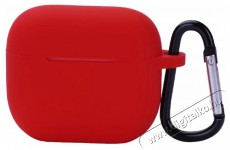 Cellect AIRPODS3-CASE-R Airpods 3 piros szilikon tok Audio-Video / Hifi / Multimédia - Fül és Fejhallgatók - Fülhallgató kiegészítő - 414513
