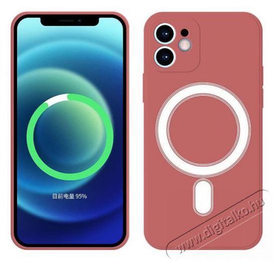 Cellect CEL-MAGSAFE-S23U-R Galaxy S23 Ultra piros mágneses szilikon hátlap Mobil / Kommunikáció / Smart - Mobiltelefon kiegészítő / tok - Tok / hátlap - 459371