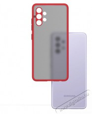 Cellect CEL-MATT-S23P-RBK Galaxy S23 Plus piros-fekete műanyag hátlap Mobil / Kommunikáció / Smart - Mobiltelefon kiegészítő / tok - Tok / hátlap - 459374