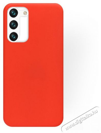 Cellect CEL-PREM-SAM-S23-R Galaxy S23 piros szilikon hátlap Mobil / Kommunikáció / Smart - Mobiltelefon kiegészítő / tok - Tok / hátlap - 459362