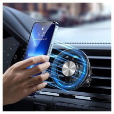 Cellect CEL-CAR-MAGNET-BK univerzális szellőzőrácsba illesztethő mágneses autós tartó Autóhifi / Autó felszerelés - Autós tartó - 507176