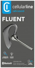 CELLULARLINE Fluent Black bluetooth headset Audio-Video / Hifi / Multim&eacute;dia - F&uuml;l &eacute;s Fejhallgat&oacute;k - F&uuml;lhallgat&oacute; mikrofonnal / headset - 528910