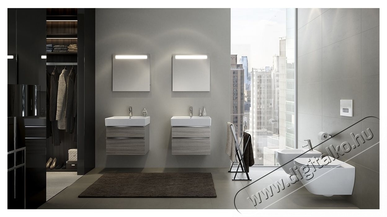 Cersanit Metropolitan mosd&oacute;b&uacute;tor OS581-001, 69,4x44,7x43 cm, t&ouml;lgy, szerelt H&aacute;ztart&aacute;s / Otthon / K&uuml;lt&eacute;r - F&uuml;rdőszoba / wc - Kieg&eacute;sz&iacute;tő - 536335