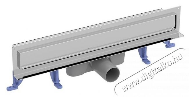 Cersanit Tako 50 Zuhany lefoly&oacute;, be&eacute;p&iacute;tett szifon, 50cm, Rozsdamentes ac&eacute;l H&aacute;ztart&aacute;s / Otthon / K&uuml;lt&eacute;r - F&uuml;rdőszoba / wc - Kieg&eacute;sz&iacute;tő - 536336
