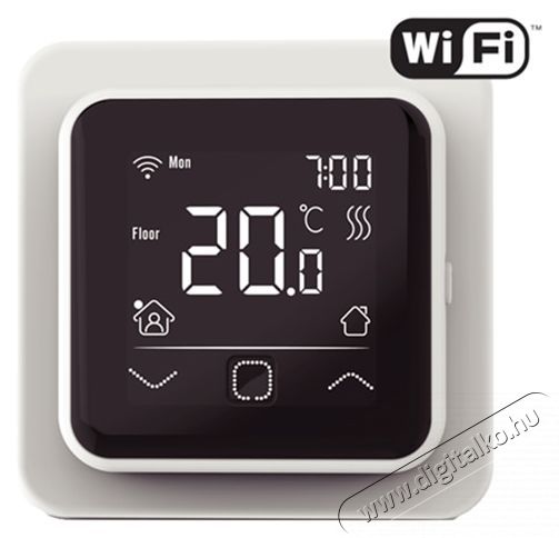 C&F Komplett padl&oacute;fűt&eacute;si k&aacute;bel csomag 20 nm, 2600 W, 152,9 ml, termoszt&aacute;t WIFI vez&eacute;rl&eacute;s C 16 H&aacute;ztart&aacute;s / Otthon / K&uuml;lt&eacute;r - Fűt&eacute;s - Hősug&aacute;rz&oacute; / fűtőtest - 536302