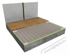 C&F Komplett csomag alum&iacute;nium szőnyeg padl&oacute;fűt&eacute;s Technics parkett&aacute;hoz, 7 nm, 980 W, termoszt&aacute;ttal WIFI vez&eacute;rl&eacute;s C 16 H&aacute;ztart&aacute;s / Otthon / K&uuml;lt&eacute;r - Fűt&eacute;s - Hősug&aacute;rz&oacute; / fűtőtest - 536308