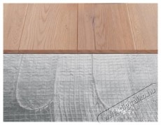 C&F Komplett csomag alum&iacute;nium szőnyeg padl&oacute;fűt&eacute;s Technics parkett&aacute;hoz, 7 nm, 980 W, termoszt&aacute;ttal WIFI vez&eacute;rl&eacute;s C 16 H&aacute;ztart&aacute;s / Otthon / K&uuml;lt&eacute;r - Fűt&eacute;s - Hősug&aacute;rz&oacute; / fűtőtest - 536308