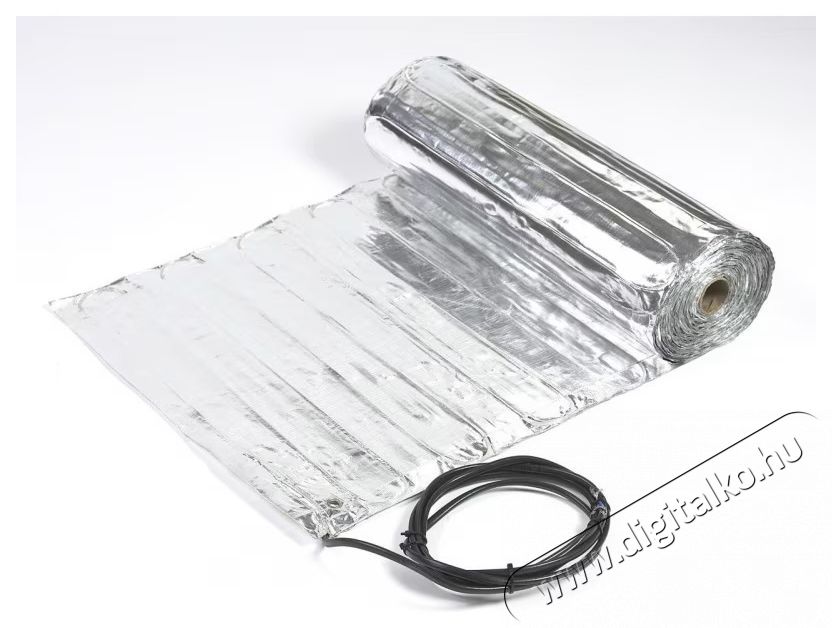 C&F Komplett csomag alum&iacute;nium szőnyeg padl&oacute;fűt&eacute;s Technics parkett&aacute;hoz, 7 nm, 980 W, termoszt&aacute;ttal WIFI vez&eacute;rl&eacute;s C 16 H&aacute;ztart&aacute;s / Otthon / K&uuml;lt&eacute;r - Fűt&eacute;s - Hősug&aacute;rz&oacute; / fűtőtest - 536308