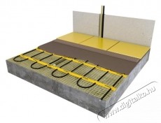 C&F Technics elektromos fűtőszőnyeg padl&oacute;fűt&eacute;shez, 750W + Anal&oacute;g padl&oacute;&eacute;rz&eacute;kelős termoszt&aacute;t MTH 811, 5 m&sup2; H&aacute;ztart&aacute;s / Otthon / K&uuml;lt&eacute;r - Fűt&eacute;s - Hősug&aacute;rz&oacute; / fűtőtest - 536288
