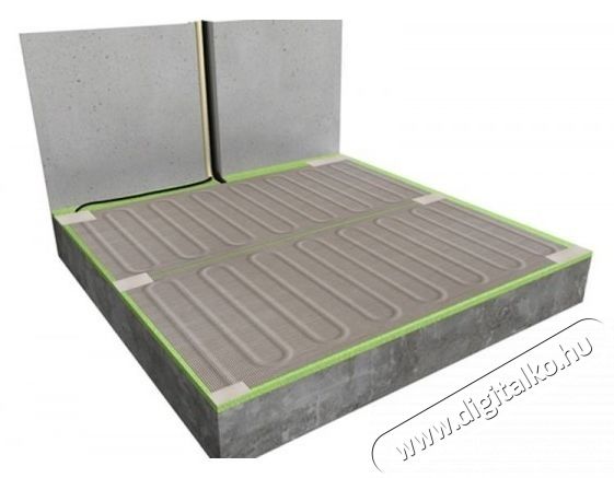 C&F Technics komplett csomag alum&iacute;nium szőnyeg padl&oacute;fűt&eacute;s parkett&aacute;hoz, 10 nm, 1400 W, termoszt&aacute;ttal H&aacute;ztart&aacute;s / Otthon / K&uuml;lt&eacute;r - Fűt&eacute;s - Hősug&aacute;rz&oacute; / fűtőtest - 536298