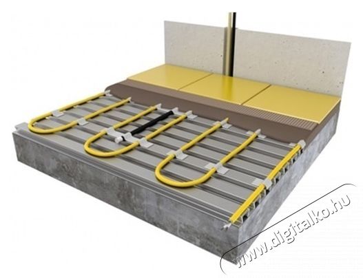 C&F Technics padl&oacute;burkolat al&aacute; telep&iacute;thető fűt&eacute;scső, (17W) 2900W + Anal&oacute;g padl&oacute;&eacute;rz&eacute;kelős termoszt&aacute;t MTH 811, 170.6 m H&aacute;ztart&aacute;s / Otthon / K&uuml;lt&eacute;r - Fűt&eacute;s - Hősug&aacute;rz&oacute; / fűtőtest - 536301