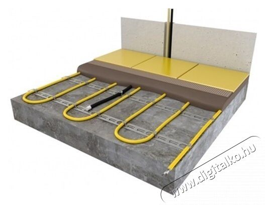 C&F Technics padl&oacute;burkolat al&aacute; telep&iacute;thető fűt&eacute;scső, (17W) 2900W + Anal&oacute;g padl&oacute;&eacute;rz&eacute;kelős termoszt&aacute;t MTH 811, 170.6 m H&aacute;ztart&aacute;s / Otthon / K&uuml;lt&eacute;r - Fűt&eacute;s - Hősug&aacute;rz&oacute; / fűtőtest - 536301