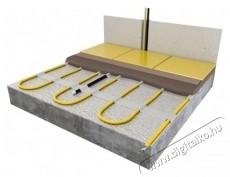 C&F Technics padl&oacute;burkolat al&aacute; telep&iacute;thető fűt&eacute;scső, (17W) 2900W + Anal&oacute;g padl&oacute;&eacute;rz&eacute;kelős termoszt&aacute;t MTH 811, 170.6 m H&aacute;ztart&aacute;s / Otthon / K&uuml;lt&eacute;r - Fűt&eacute;s - Hősug&aacute;rz&oacute; / fűtőtest - 536301