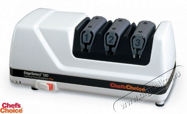 Chefs Choice 120 motoros késélező (CC120) Konyhai termékek - Konyhai eszköz - Kés / olló élező - 300590