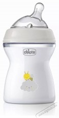 Chicco Natural Feeling PP cumis&uuml;veg szilikon cumival, 250 ml, Uniszex, 2 h&oacute;nap+, 0% BPA Sz&eacute;ps&eacute;g&aacute;pol&aacute;s / Eg&eacute;szs&eacute;g - Baba mama term&eacute;k - Cumis&uuml;veg / cumi / etet&eacute;s kieg&eacute;sz&iacute;tő - 533163