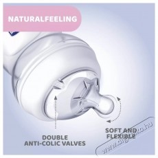 Chicco Natural Feeling PP cumis&uuml;veg szilikon cumival, 250 ml, Uniszex, 2 h&oacute;nap+, 0% BPA Sz&eacute;ps&eacute;g&aacute;pol&aacute;s / Eg&eacute;szs&eacute;g - Baba mama term&eacute;k - Cumis&uuml;veg / cumi / etet&eacute;s kieg&eacute;sz&iacute;tő - 533163