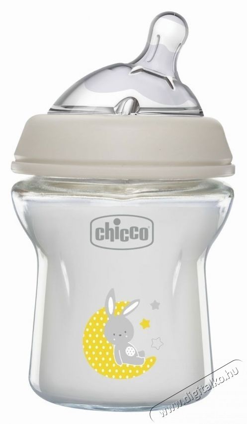 Chicco Natural Feeling &uuml;veg cumis&uuml;veg, 150 ml, 0 h&oacute;nap+ Sz&eacute;ps&eacute;g&aacute;pol&aacute;s / Eg&eacute;szs&eacute;g - Baba mama term&eacute;k - Cumis&uuml;veg / cumi / etet&eacute;s kieg&eacute;sz&iacute;tő - 533168