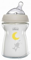 Chicco Natural Feeling &uuml;veg cumis&uuml;veg, 250 ml, 0 h&oacute;nap+ Sz&eacute;ps&eacute;g&aacute;pol&aacute;s / Eg&eacute;szs&eacute;g - Baba mama term&eacute;k - Cumis&uuml;veg / cumi / etet&eacute;s kieg&eacute;sz&iacute;tő - 533169