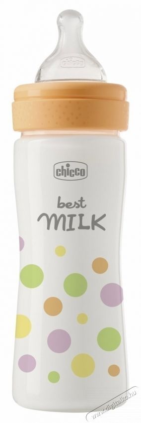 Chicco Perfect Easy cumis&uuml;veg, 250 ml, PP, Szilikon cumi, K&ouml;zepes foly&aacute;s&uacute;, L&aacute;nyoknak, 2 h&oacute;nap+ Sz&eacute;ps&eacute;g&aacute;pol&aacute;s / Eg&eacute;szs&eacute;g - Baba mama term&eacute;k - Cumis&uuml;veg / cumi / etet&eacute;s kieg&eacute;sz&iacute;tő - 533170