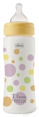 Chicco Perfect Easy cumis&uuml;veg, 330 ml, PP, Szilikon cumi, Gyors foly&aacute;s&uacute;, L&aacute;nyoknak, 4 h&oacute;nap+ Sz&eacute;ps&eacute;g&aacute;pol&aacute;s / Eg&eacute;szs&eacute;g - Baba mama term&eacute;k - Cumis&uuml;veg / cumi / etet&eacute;s kieg&eacute;sz&iacute;tő - 533164