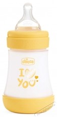 Chicco Perfect5 Anti-Colic cumis&uuml;veg, 150 ml, PP, szilikon, lass&uacute; &aacute;raml&aacute;s, Unisex, 0+ h&oacute;napos korig Sz&eacute;ps&eacute;g&aacute;pol&aacute;s / Eg&eacute;szs&eacute;g - Baba mama term&eacute;k - Cumis&uuml;veg / cumi / etet&eacute;s kieg&eacute;sz&iacute;tő - 533161