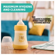 Chicco Perfect5 Anti-Colic cumis&uuml;veg, 150 ml, PP, szilikon, lass&uacute; &aacute;raml&aacute;s, Unisex, 0+ h&oacute;napos korig Sz&eacute;ps&eacute;g&aacute;pol&aacute;s / Eg&eacute;szs&eacute;g - Baba mama term&eacute;k - Cumis&uuml;veg / cumi / etet&eacute;s kieg&eacute;sz&iacute;tő - 533161