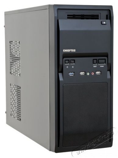 Chieftec LG-01B-OP táp nélküli fekete mATX ház Iroda és számítástechnika - Egyéb számítástechnikai termék - 407221