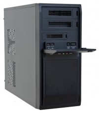 Chieftec LG-01B-OP táp nélküli fekete mATX ház Iroda és számítástechnika - Egyéb számítástechnikai termék - 407221