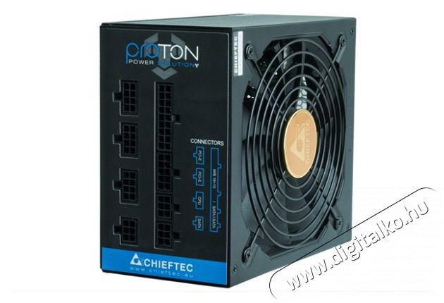 Chieftec Proton BDF-650C 650W 80+ bronz 12cm ventilátorral moduláris dobozos tápegység Háztartás / Otthon / Kültér - Ventilátor / Légkondicionáló - Kiegészítő - 409645